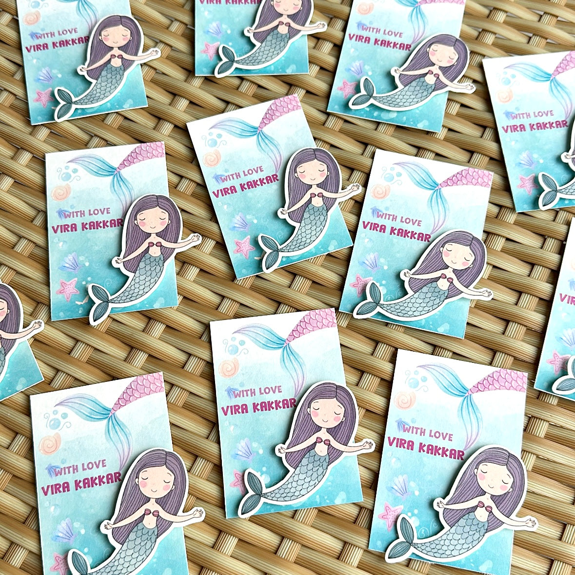 3D Gift Tag - Mermaid (Design 2) – thedesignfactoryshop 3d-gift-tag-mermaid-design-2-thedesignfactoryshop