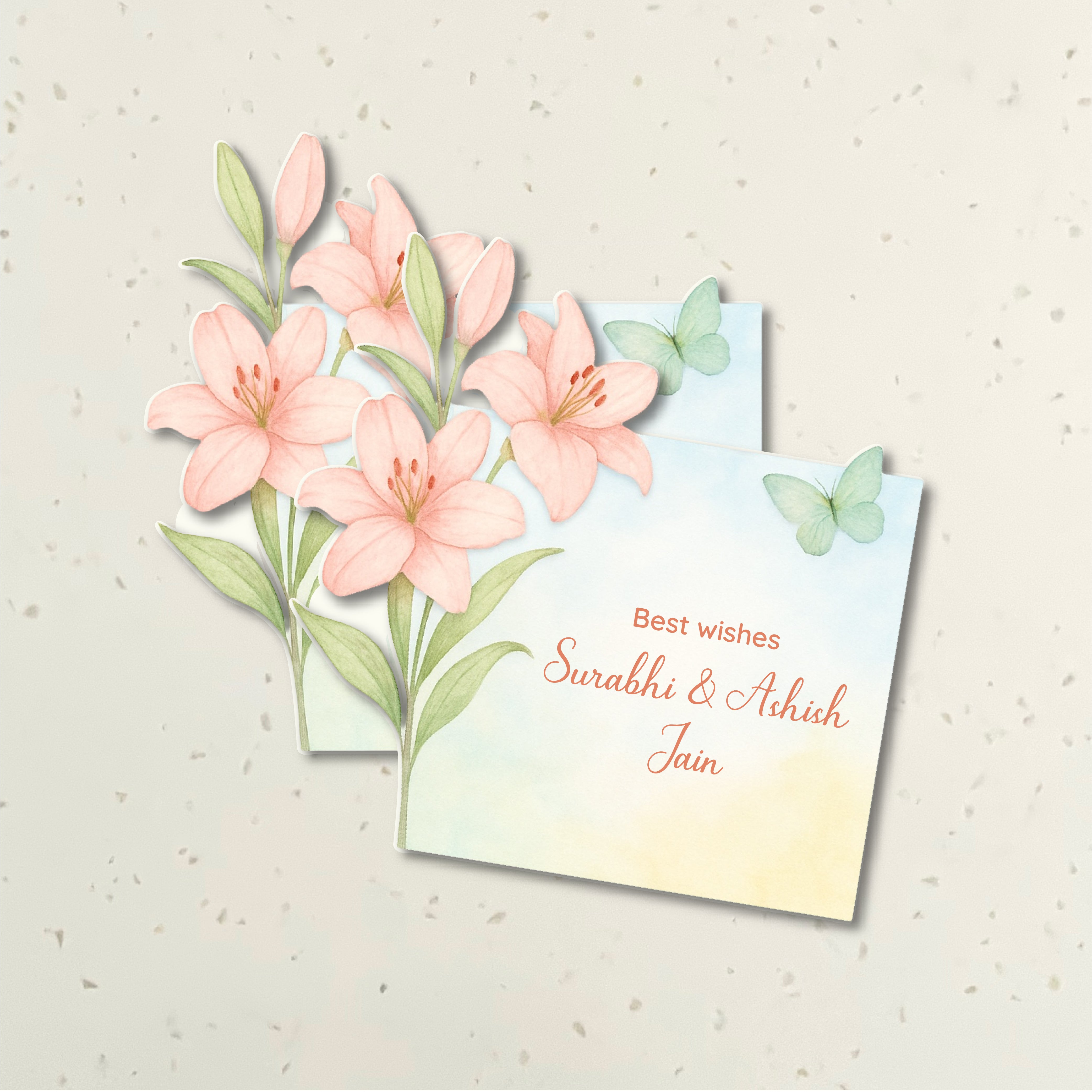 Adult Gift Tag (Shape) - Design 7