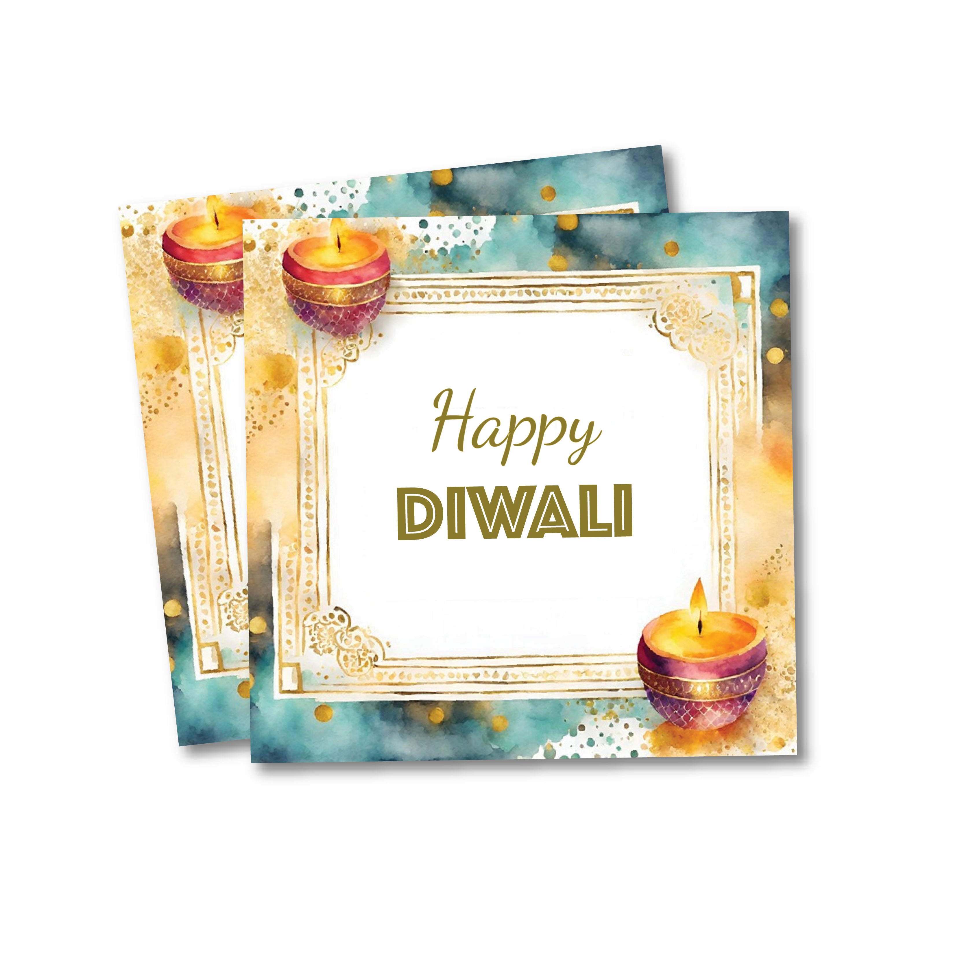 Diwali Gift Tag - Design 9