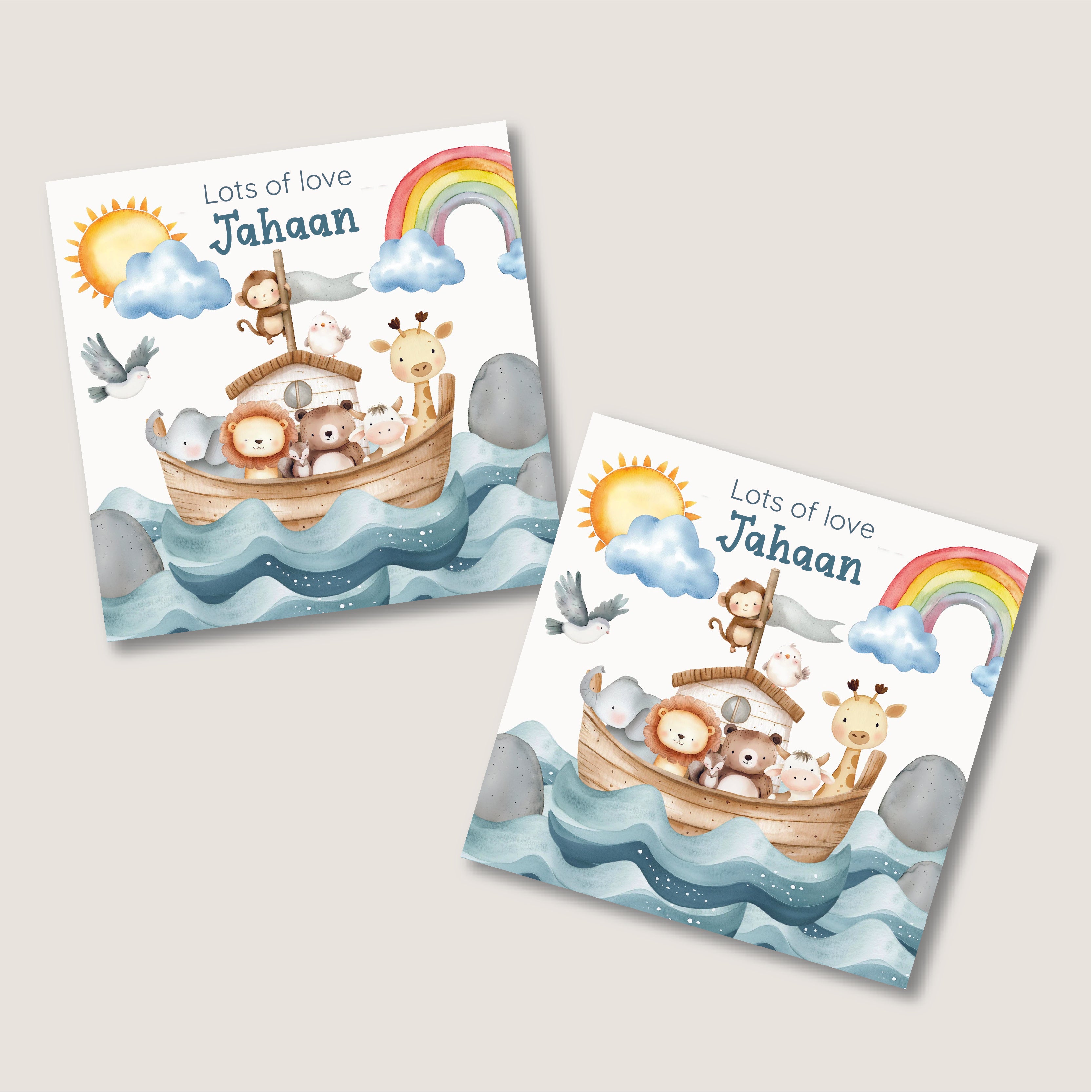 Gift Tag - Noah's Ark