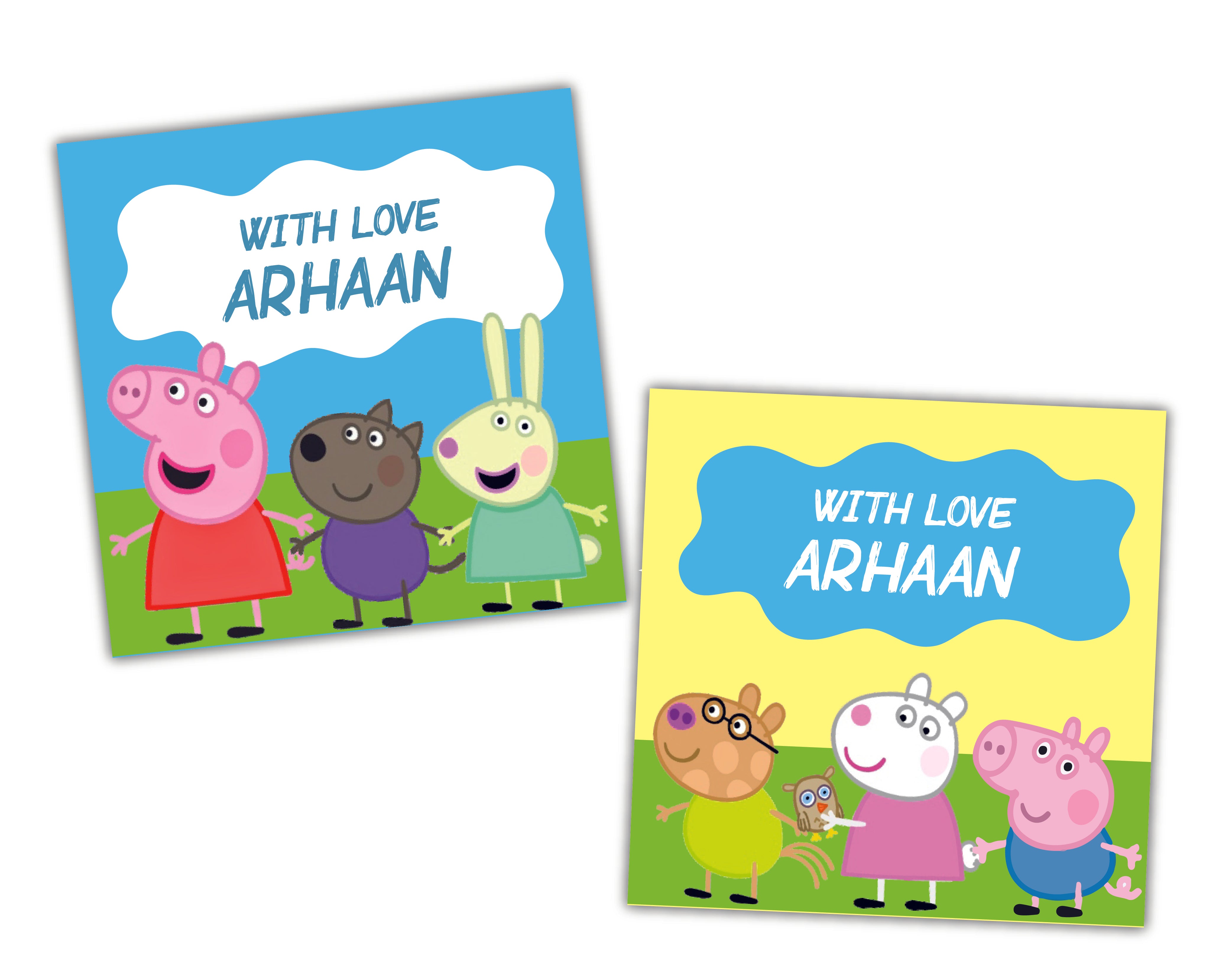 Gift Tag - Peppa pig