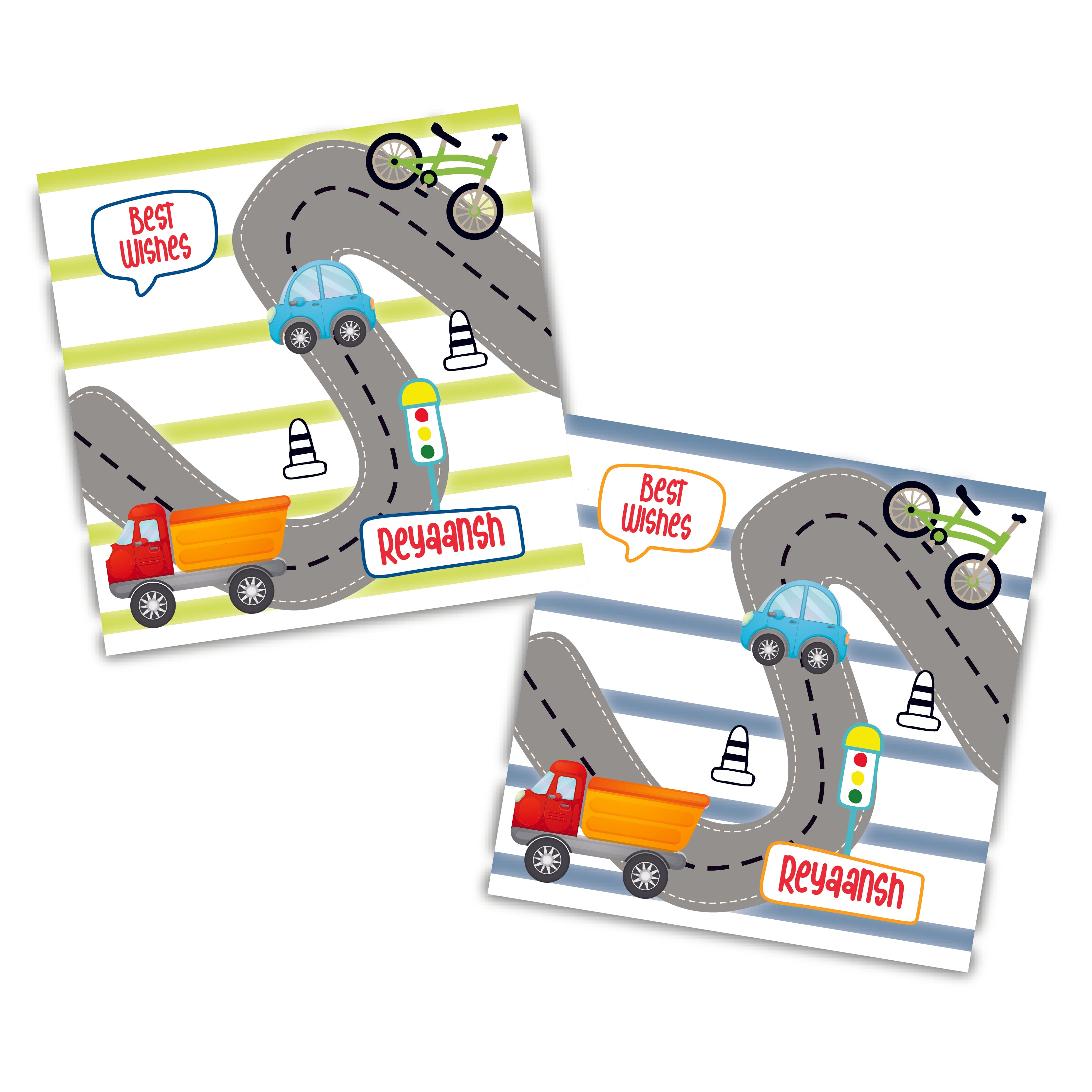 Gift Tag - Road transport