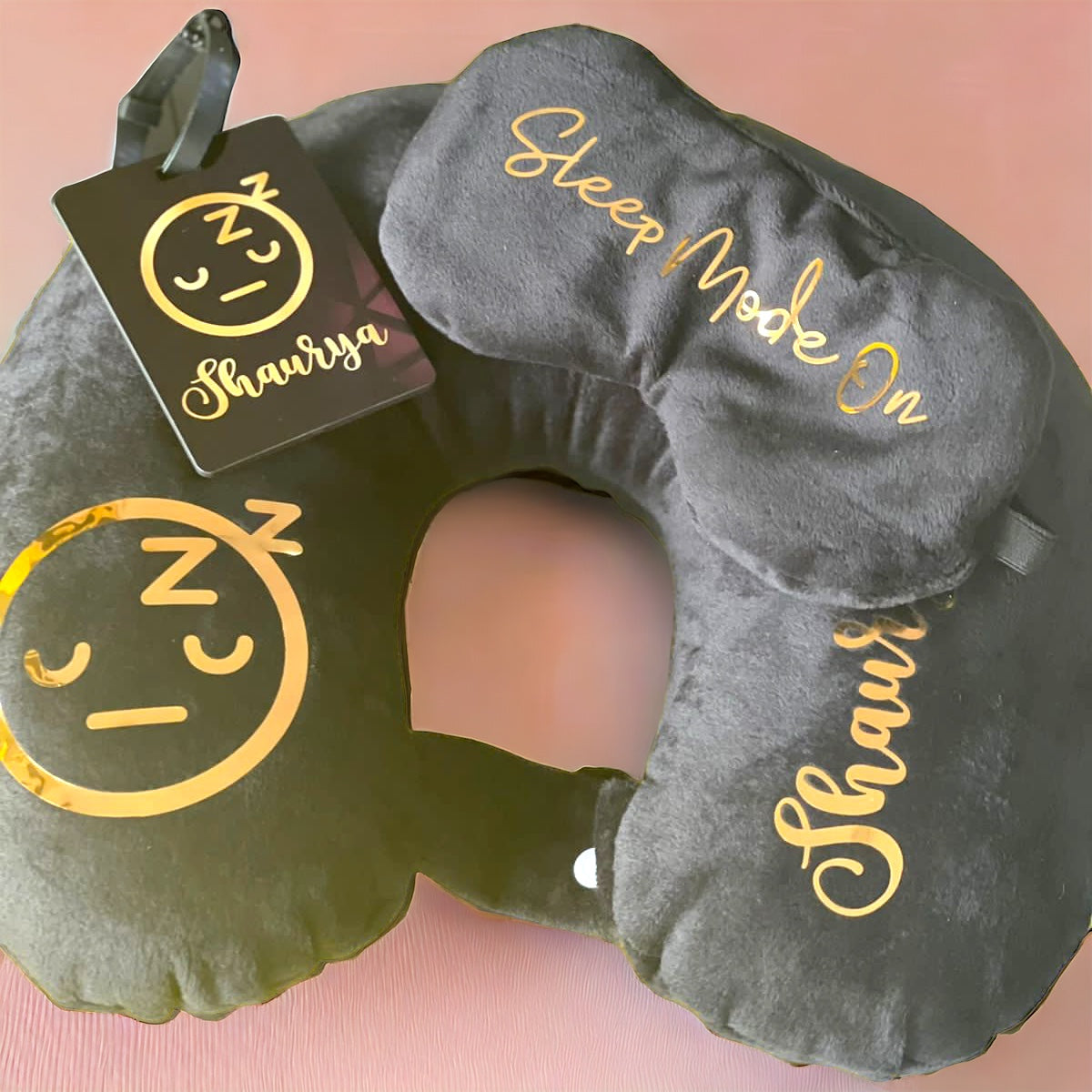 Neck Pillow Combo - Sleep mode on