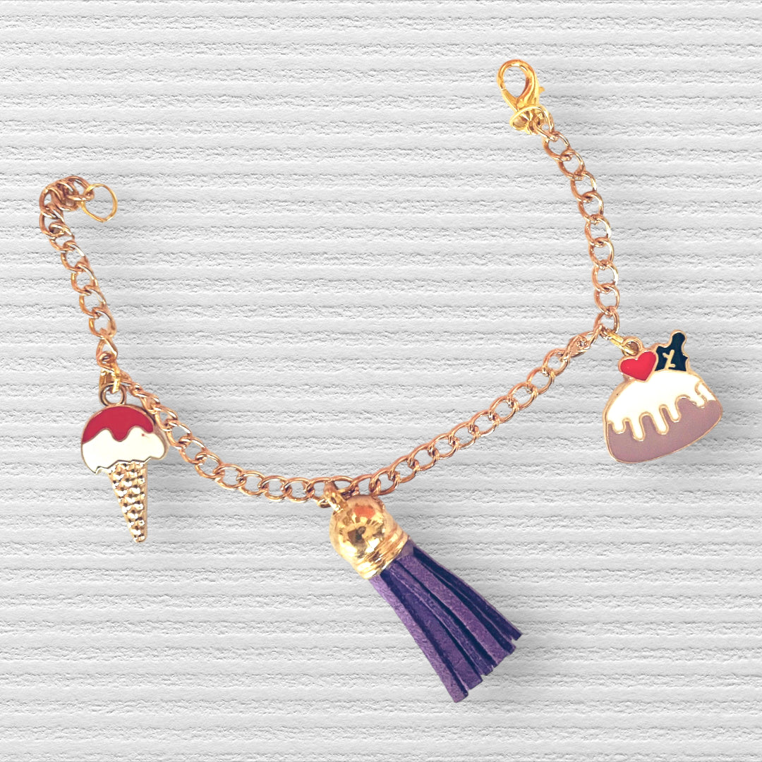 Girls Charms Rakhi Bracelet (Set of 2 pcs)