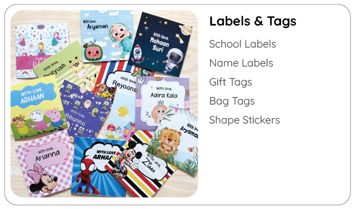 LABELS & TAGS