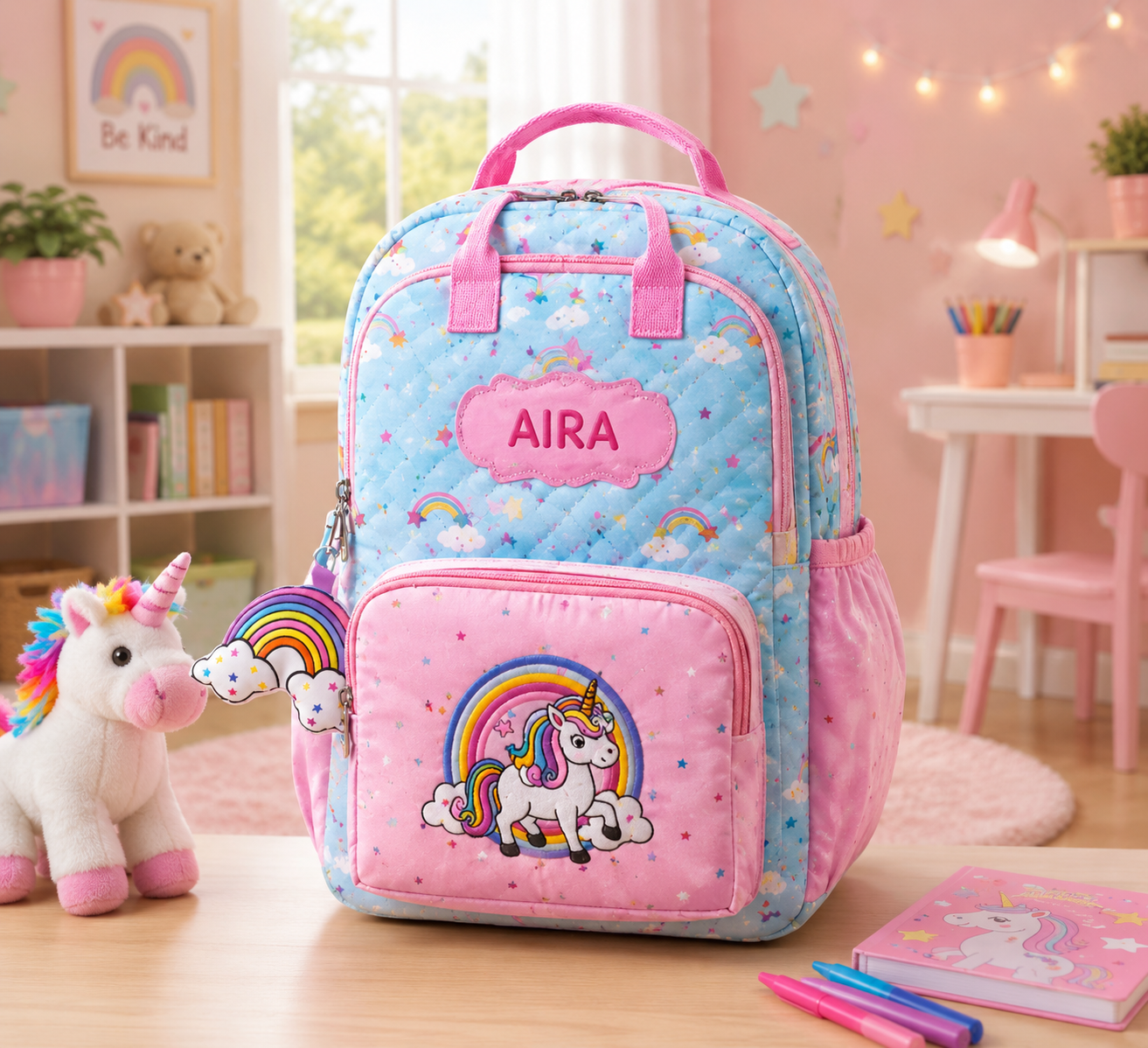 Box Backpack - Unicorn