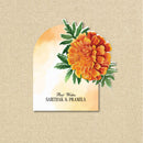 3D Gift Tag - Genda phool