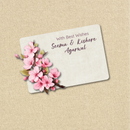 3D Gift Tag - Cherry Blossom