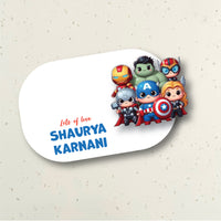 3D Gift Notecard - Baby Superheroes