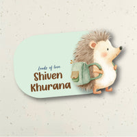 3D Gift Notecard - Hedgehog
