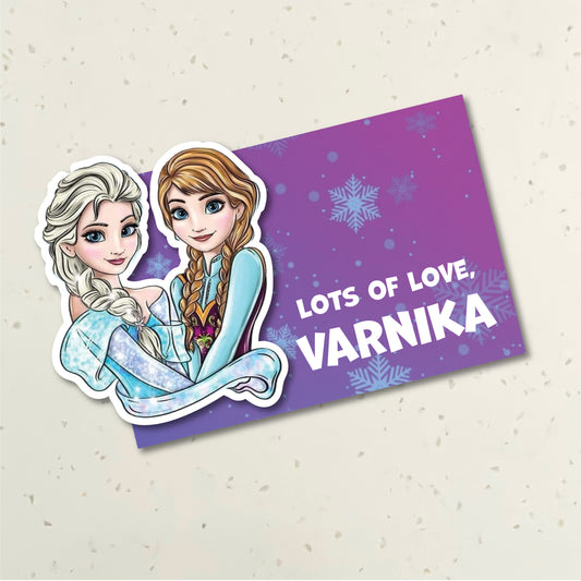 3D Gift Tag - Frozen
