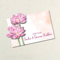 3D Gift Tag - Lotus