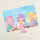 3D Gift Tag - Mermaid Sisters