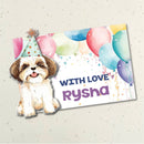 3D Gift Tag - My Pet Cocker Shitzu