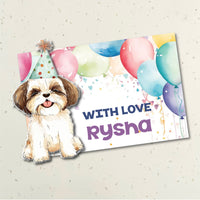 3D Gift Tag - My Pet Cocker Shitzu