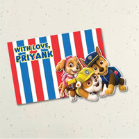 3D Gift Tag - Paw Patrol