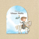 3D Gift Tag (Arch shape) - Knight Prince