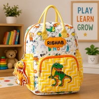 Box Backpack - Dinosaur