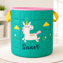 Storage Basket - Unicorn Sleepy