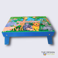 Folding Table - Jungle animals