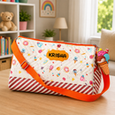 Duffle Bag With Toy Keychain - Ice cream