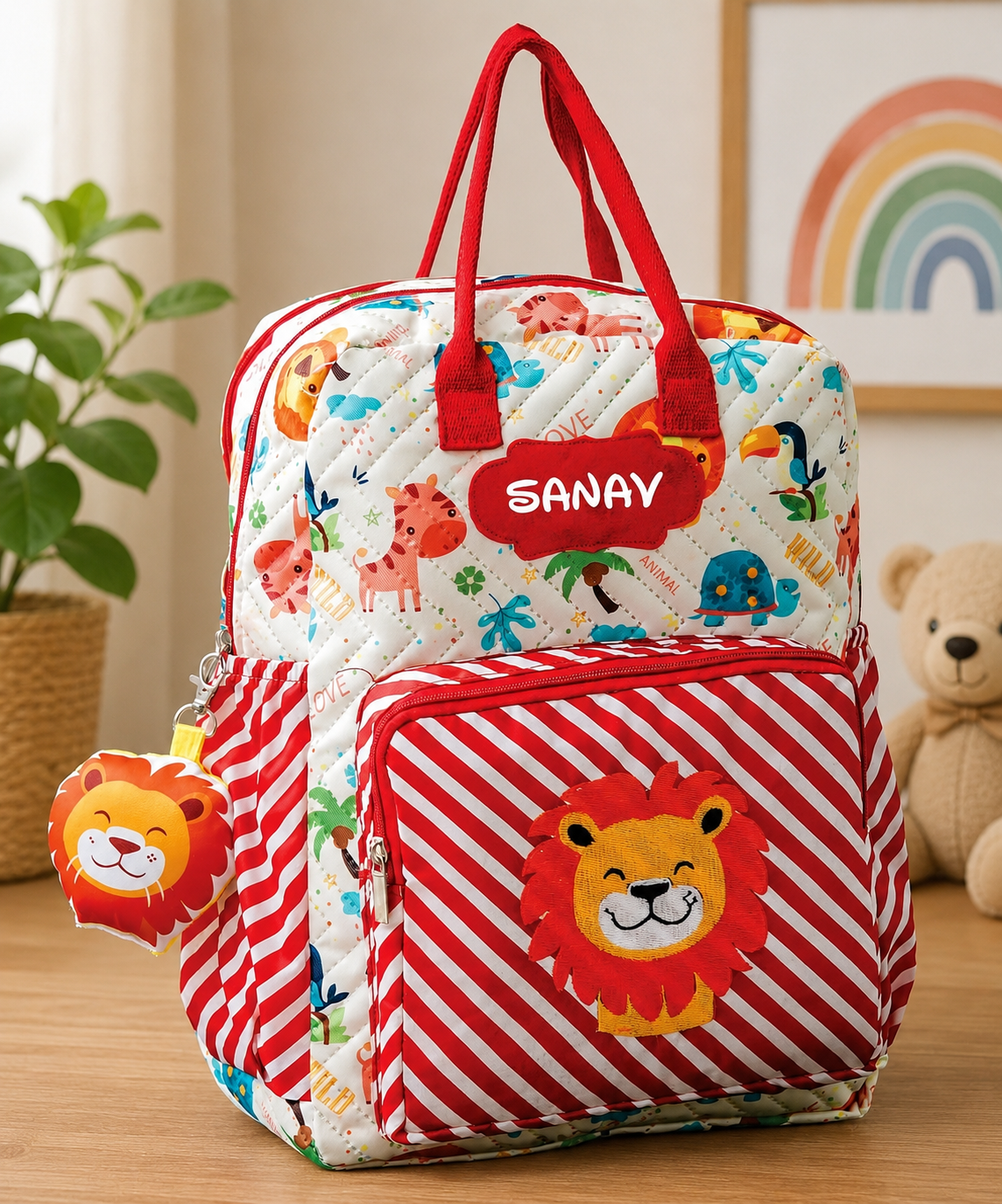 Box Backpack - Animals