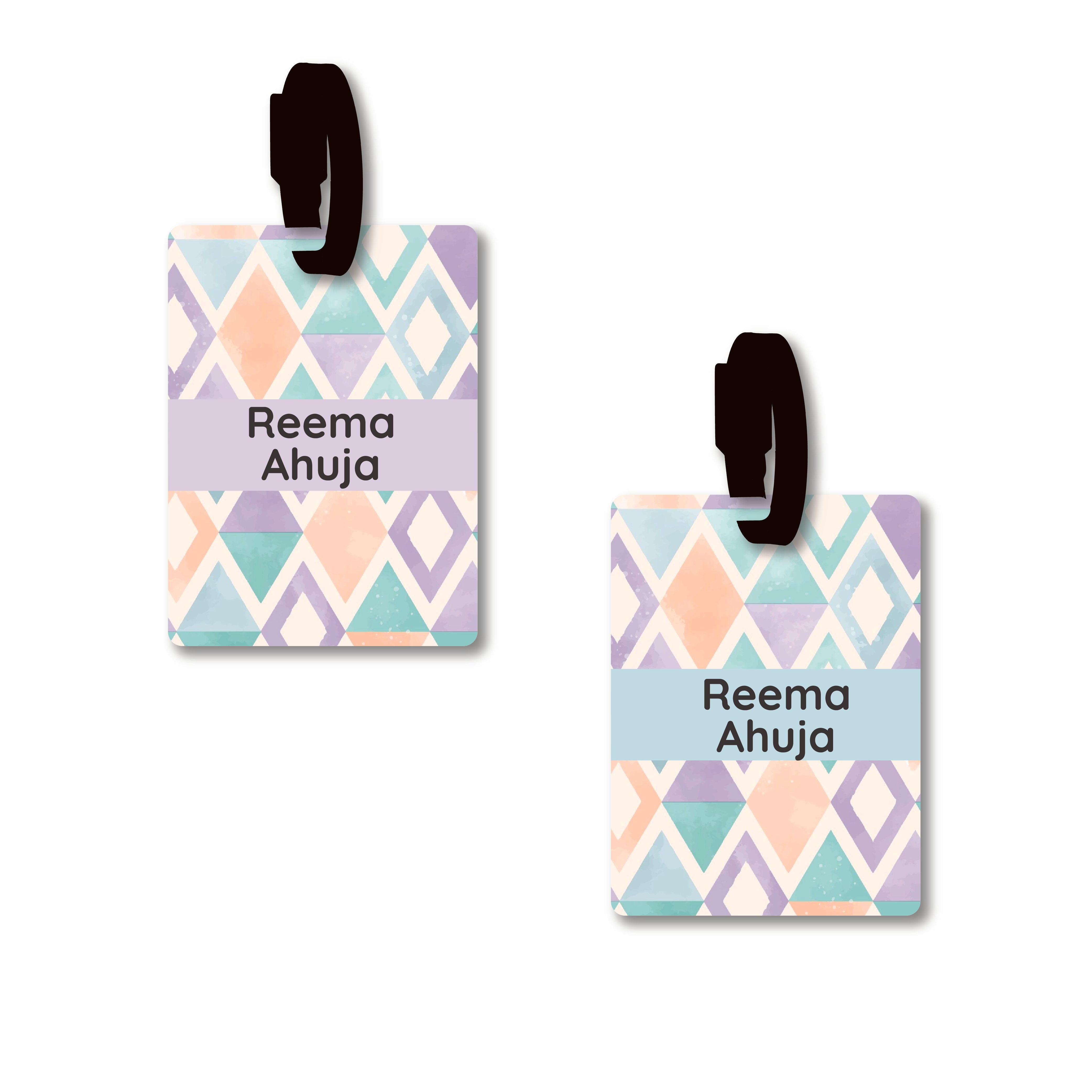 Adult Bag Tag - Design 13 – thedesignfactoryshop