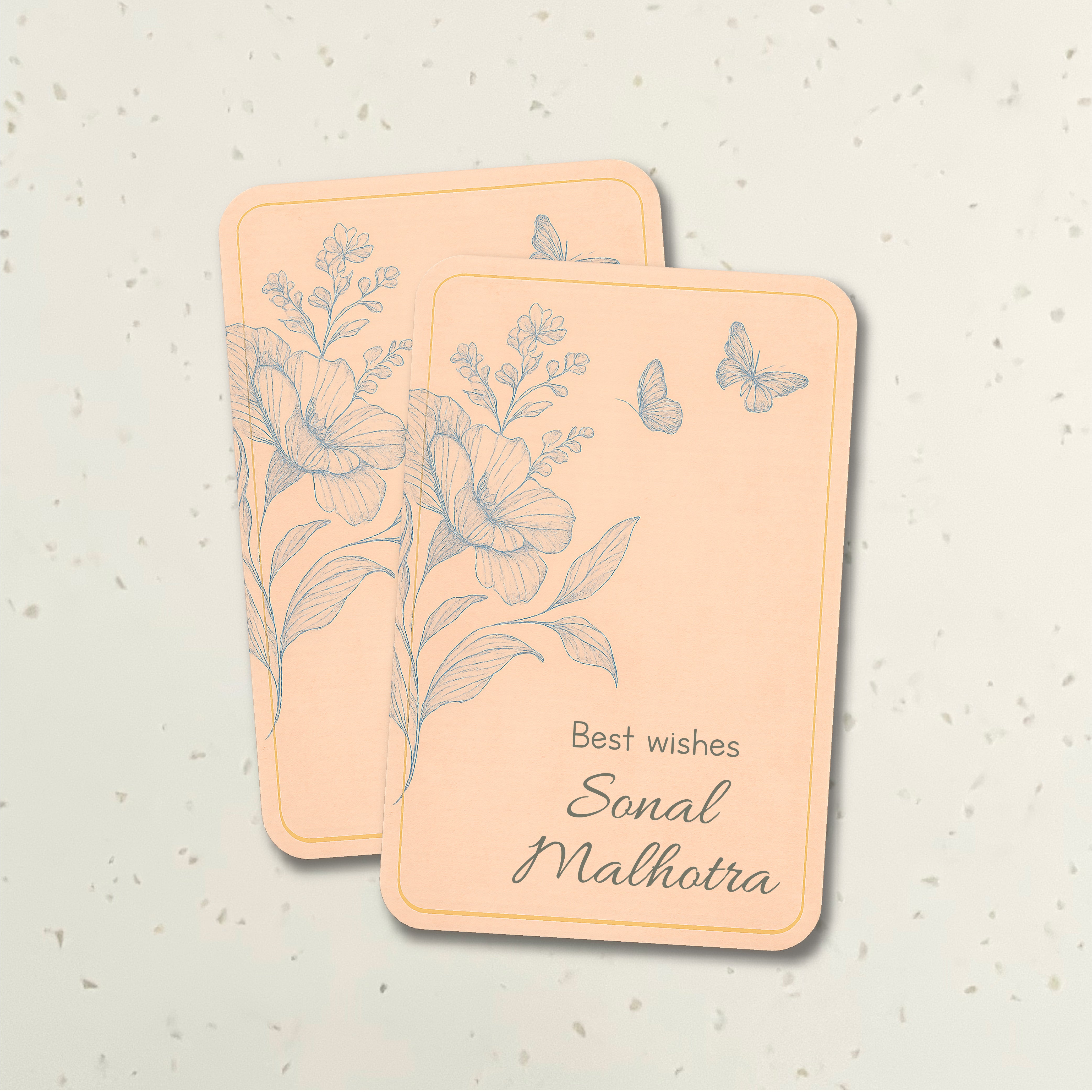 Adult Gift Tag (Shape) - Design 5