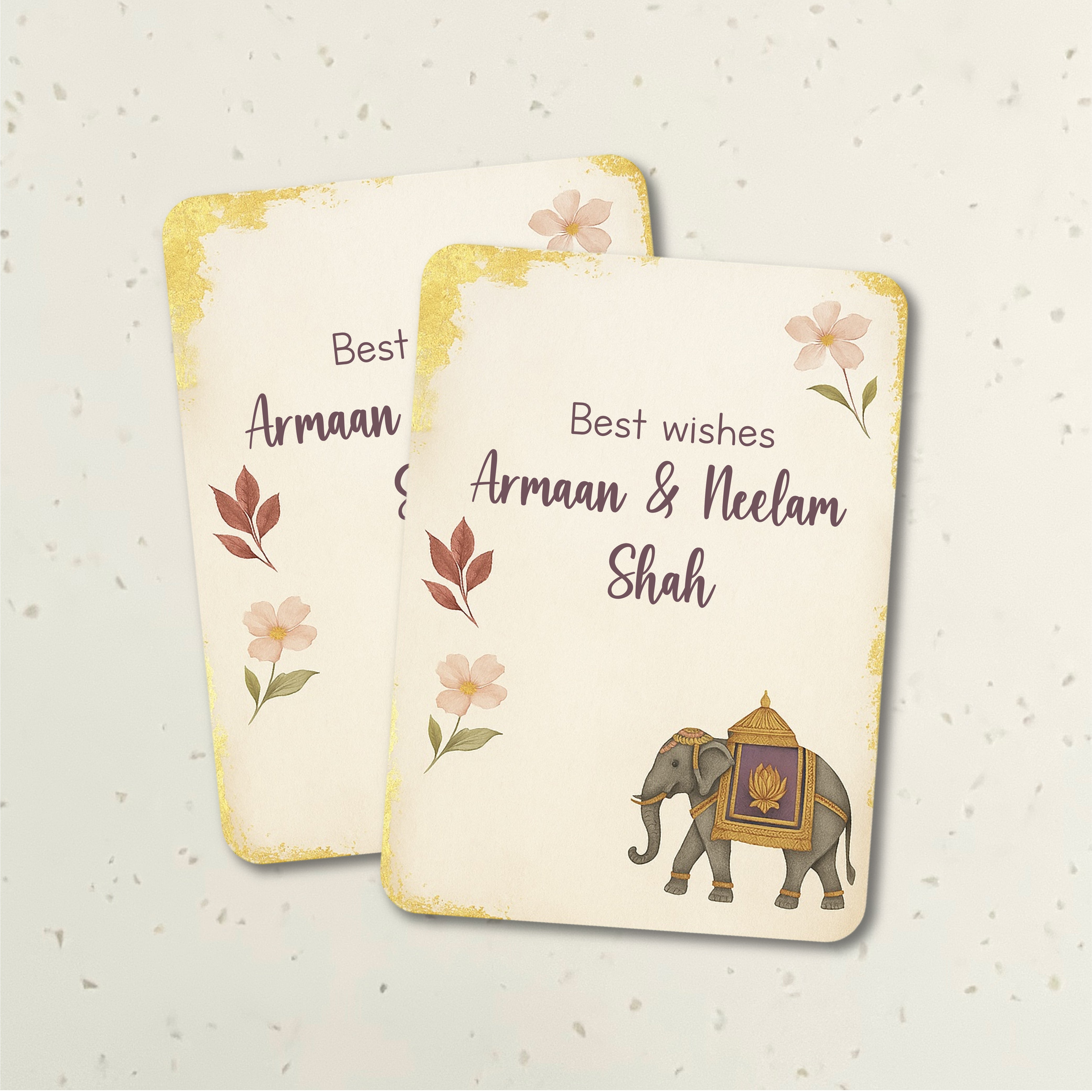 Adult Gift Tag (Shape) - Design 6