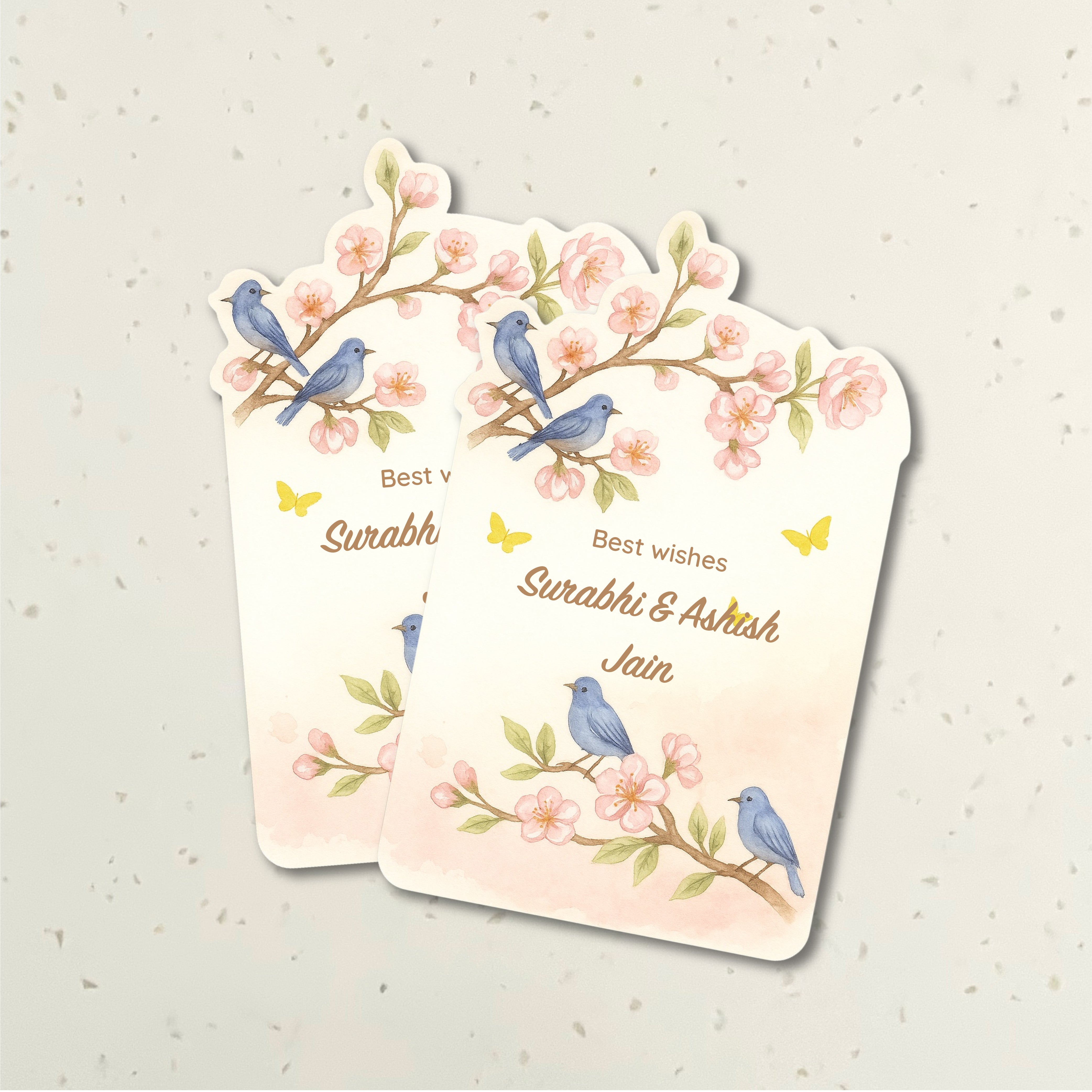 Adult Gift Tag (Shape) - Design 8