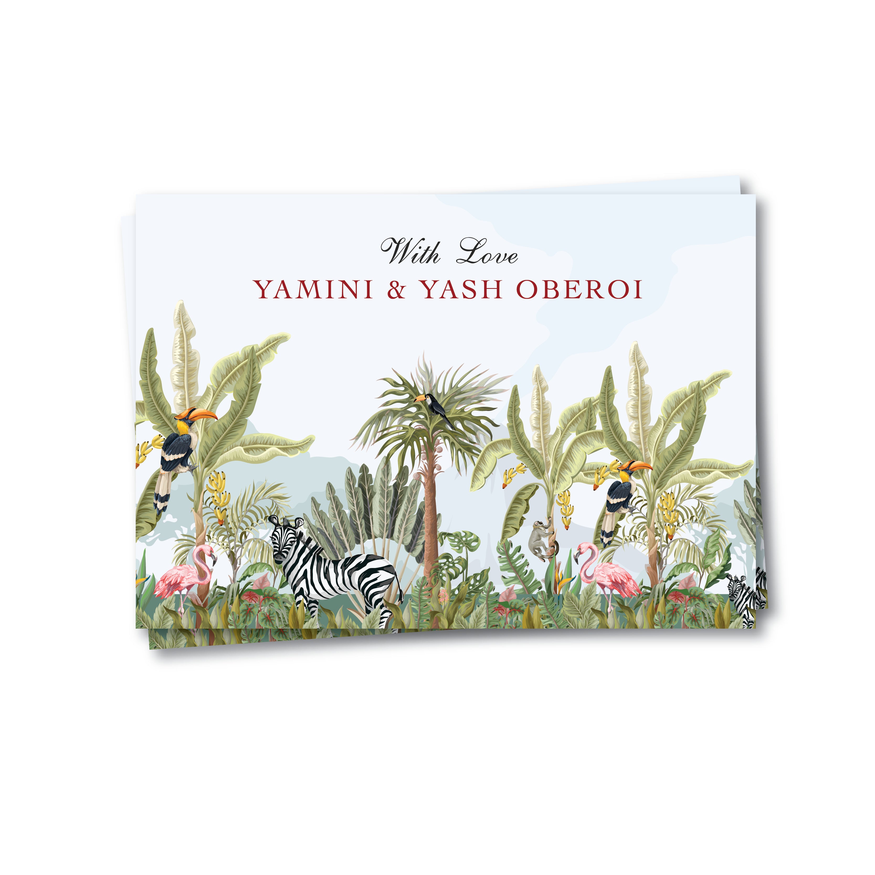 Gift Tag Adults - Safari