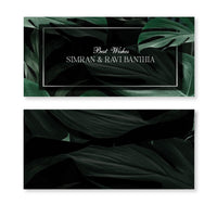 Money Envelope (Adult) - Tropical Leaves