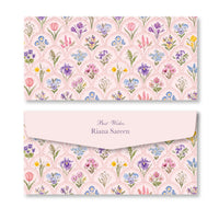 Money Envelope (Adult) - Pink Mixed Flowers