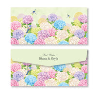 Money Envelope (Adult) - Hydrangea Garden