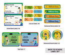 Back To School Label Set - Cricket