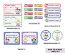 Back To School Label Set - Fairies