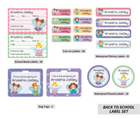 Back To School Label Set - Fairies