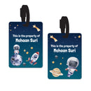 Bag Tag - Astronaut in Space