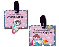 Bag Tag - Astronaut girl