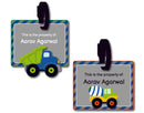 Bag Tag - Construction (Grey)