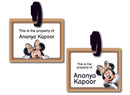 Bag Tag -Minnie Mouse (Checks)