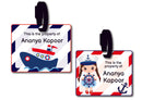 Bag Tag -Nautical (Girl)