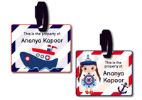 Bag Tag -Nautical (Girl)