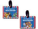 Bag Tag -Paw patrol