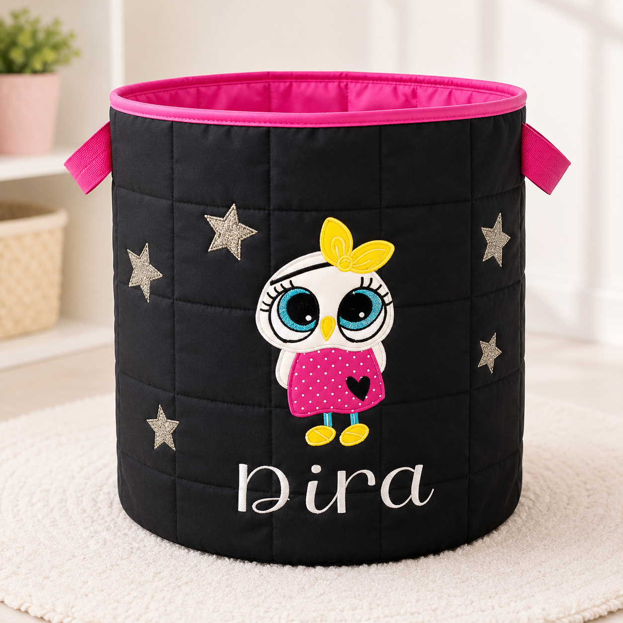 Storage Basket - Owl girl