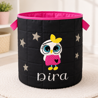 Storage Basket - Owl girl