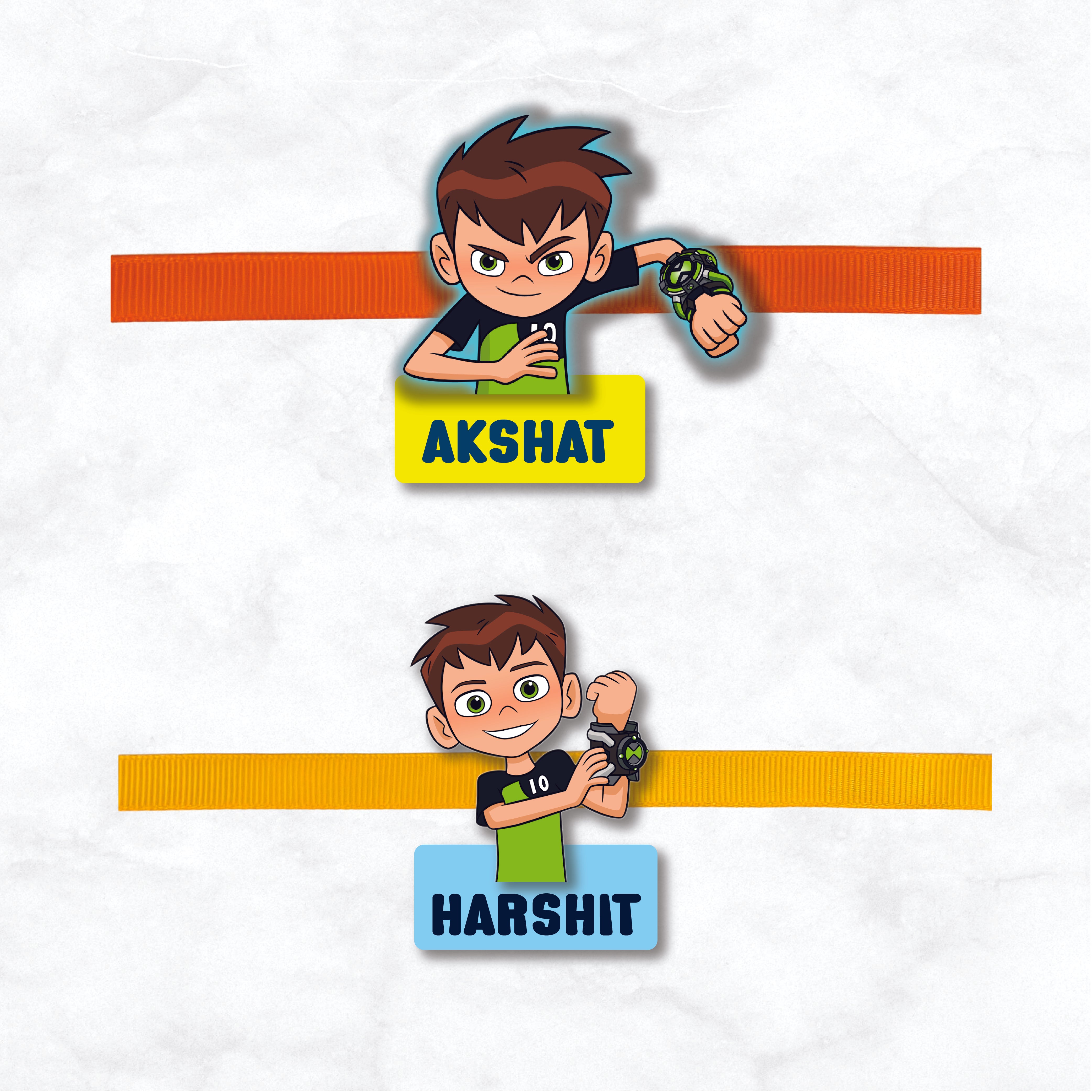 Character Rakhi (Set of 2 pcs) - Ben 10