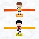 Character Rakhi (Set of 2 pcs) - Football boys