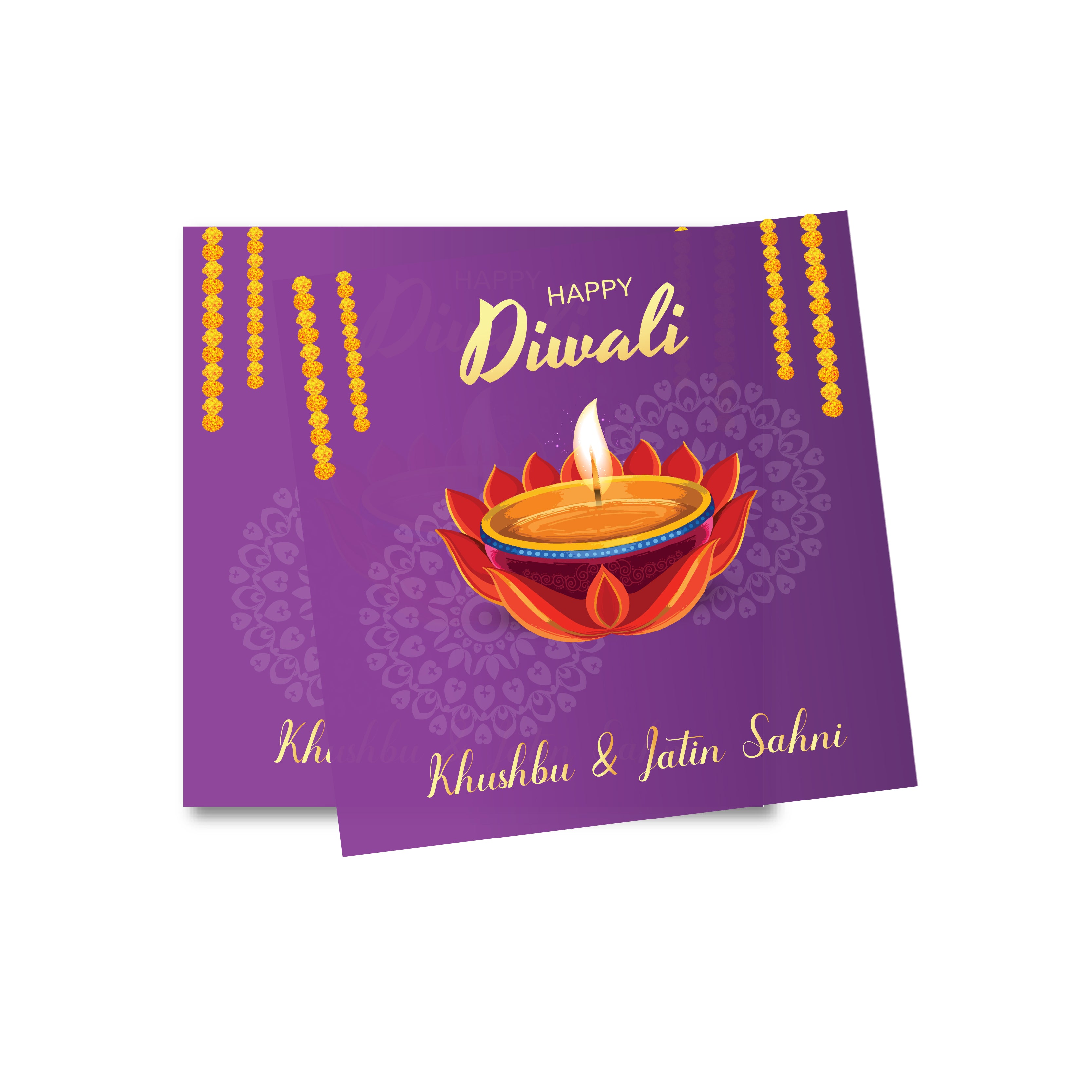 Diwali Gift Tag - Design 7