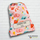 Drawstring Backpack - Flamingo